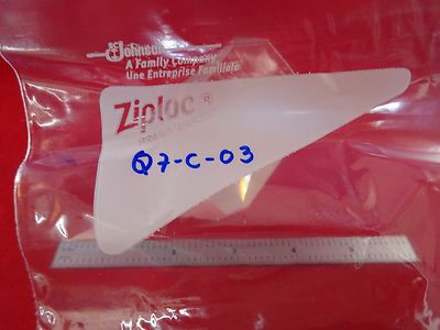 OPTICAL LARGE PRISM [some edge chips] LASER OPTICS AS IS BIN#Q7-C-03