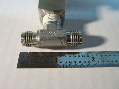 Stainless Steel Valve Nupro Swagelok SS-4P4T4