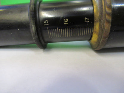 Antique Spencer Lens Co. Brass Tubus + Nosepiece Microscope Part
