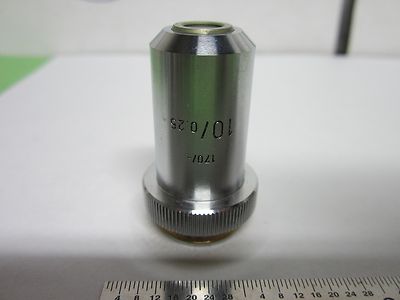Microscope Objective Ernst Leitz Wetzlar 10X Optics