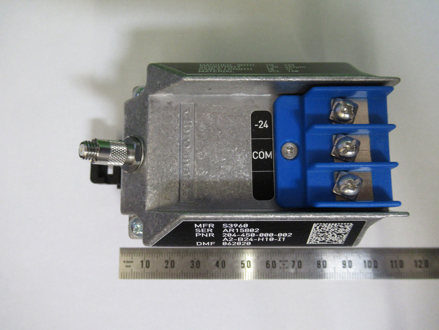 MEGGITT VIBRO-METER IQS450 204-450-000-002 MODULE for PROXIMITY SENSOR Q7-A-01