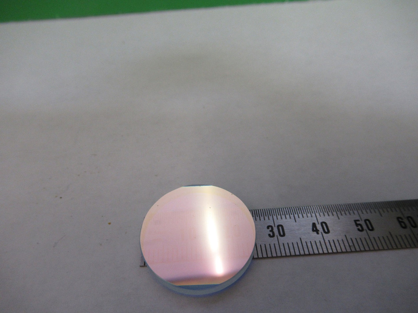 OPTICAL COATED DIODE EDGE FLAT LASER OPTICS NICE AS PICTURED U8-A-112