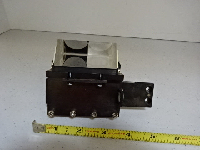 Microscope Part Leica Reichert Polyvar Head Met Prism Optics