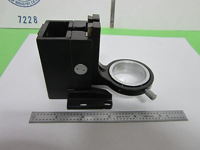 MICROSCOPE PART BAUSCH LOMB CAMBRIDGE CONDENSER HOLDER AS IS BIN#Q6-12