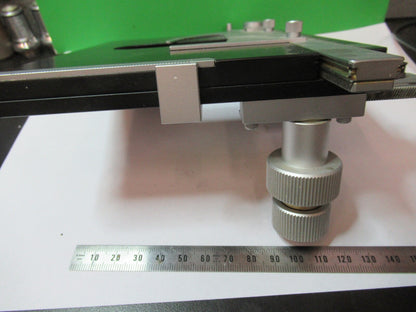LEITZ WETZLAR LABORLUX XY STAGE TABLE MICROSCOPE PART AS PICTURED G5-A-21