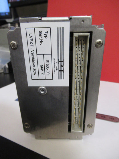 PI PHYSIK INSTRUMENTE GERMANY LVPZT AMPLIFIER E-505 NANO POSITIONING DRIVER Y5A4