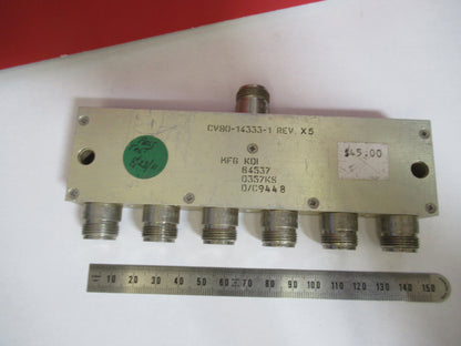 RF MICROWAVE SPLITTER DIVIDER KDI  CV90 AS PICTURED G4-A-18