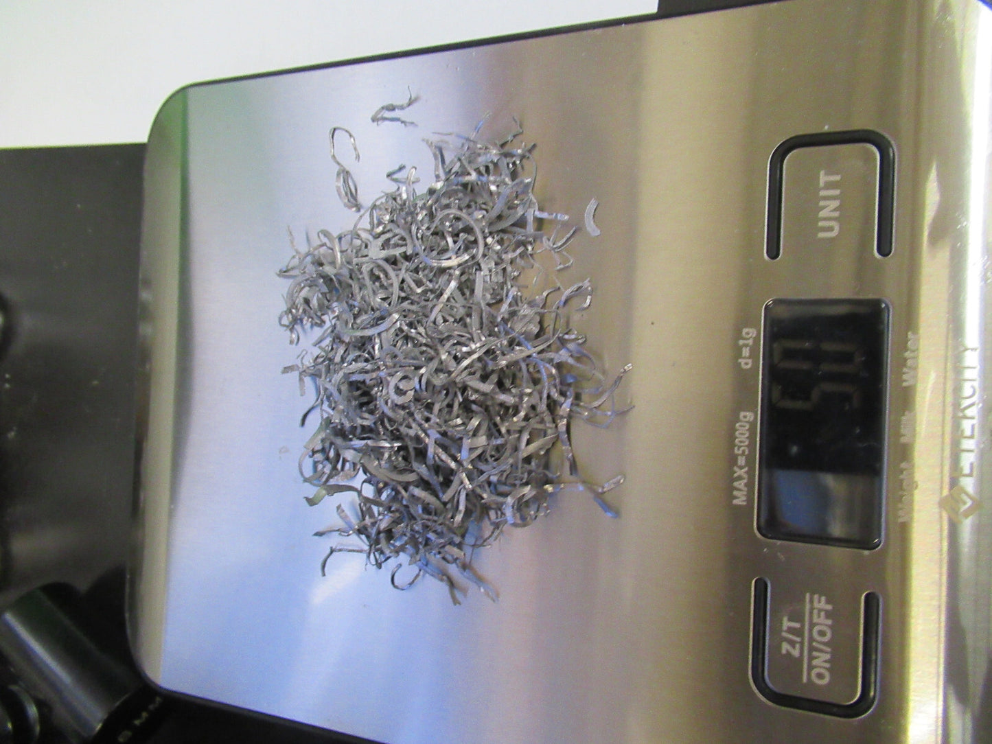 METAL TANTALUM ALLOY 99.5% CHEMICAL ELEMENT 50 GRAMS AS PICTURED #G5-A-42