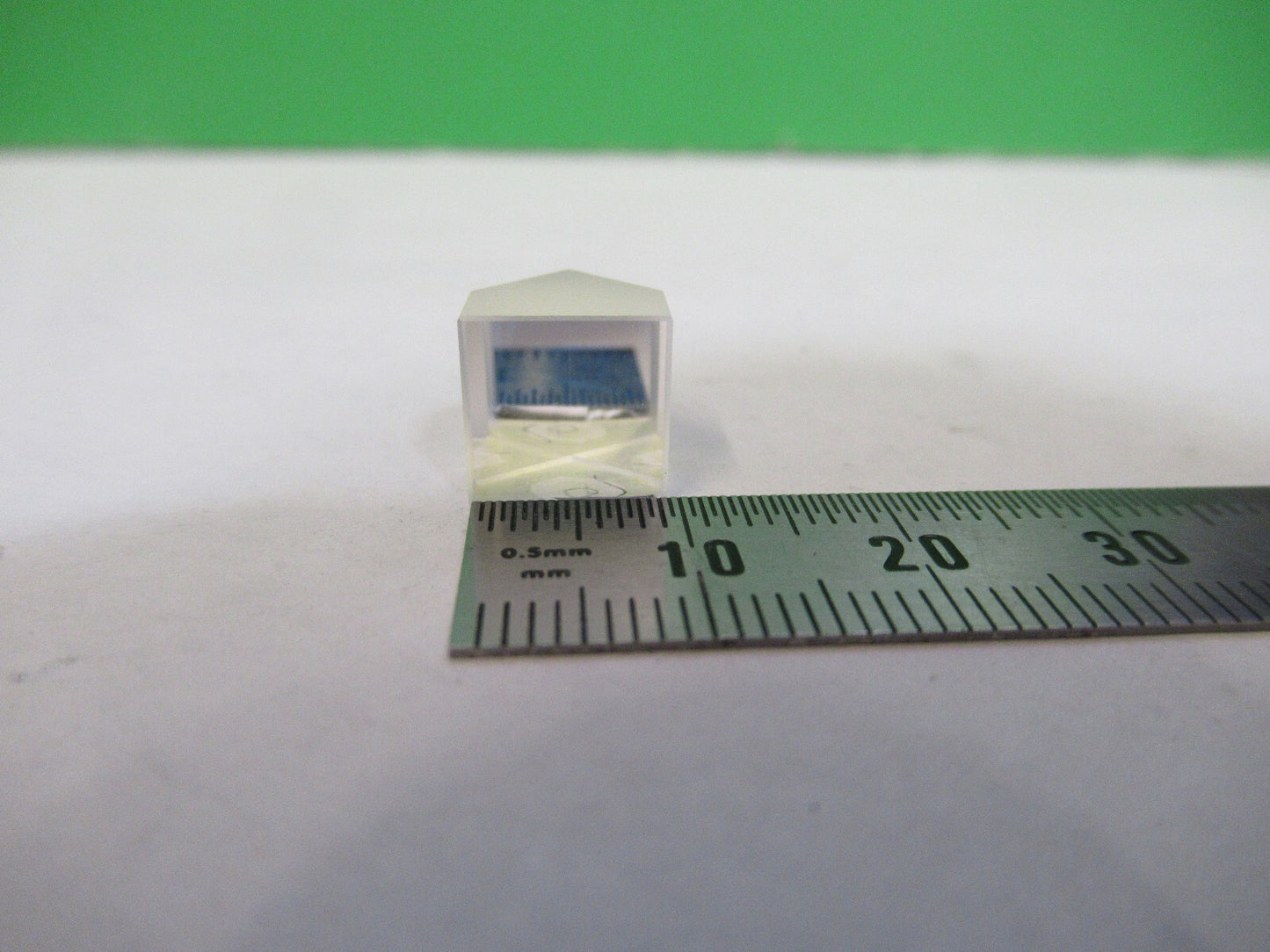 OPTICAL MINI GLASS PRISM OPTICS AS PICTURED &H3-B-51