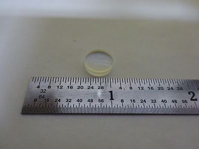 OPTICAL PLANO CONVEX MINI LENS NICE LASER OPTICS AS IS BIN#X8-12