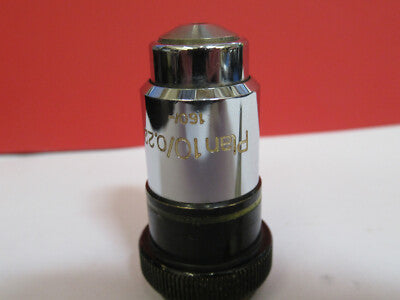Carl Zeiss AG Germany Plan 10X /160 Objective Lens Microscope Part AS Pic