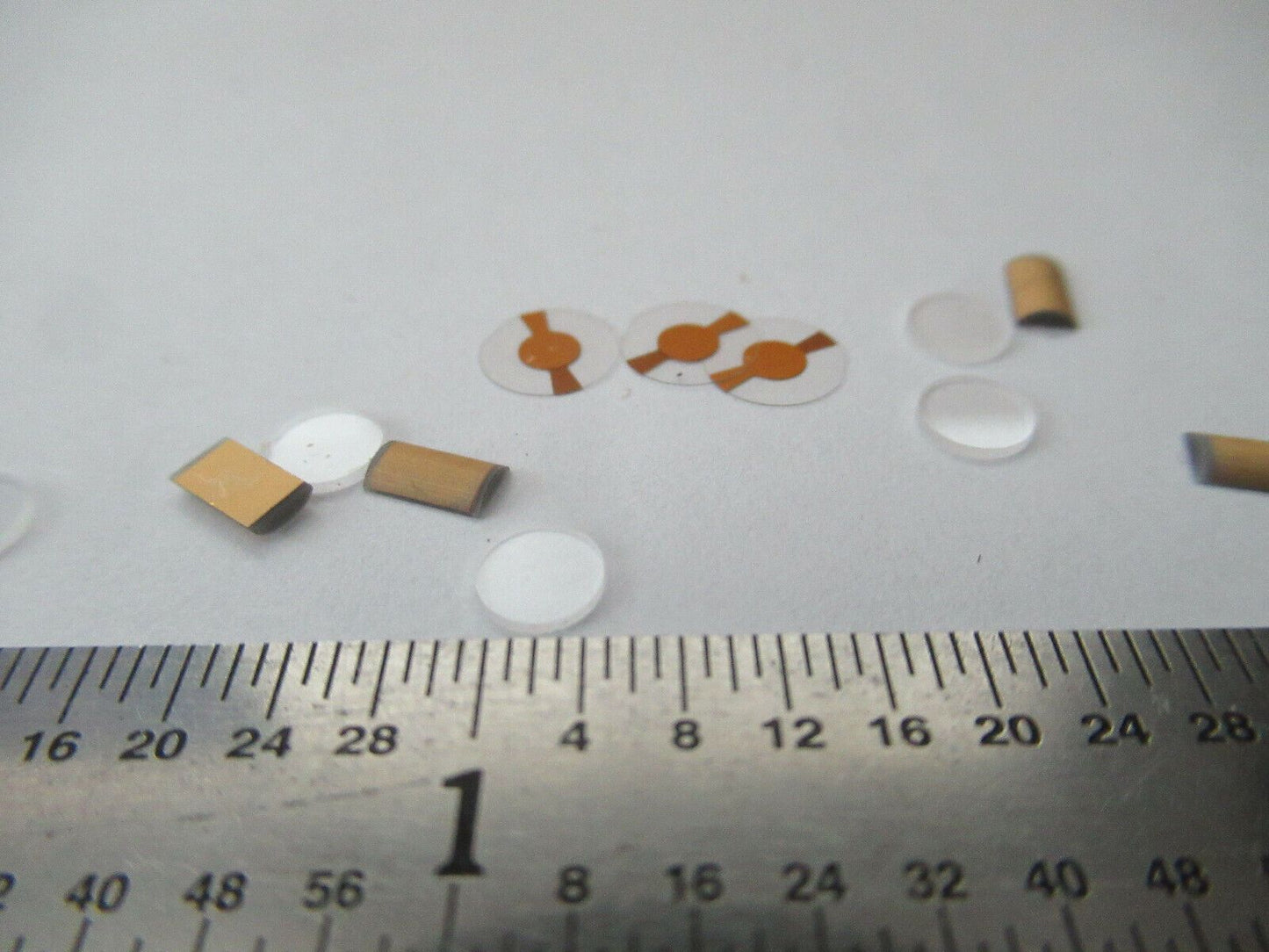 LOT BLANK PIEZOELECTRIC QUARTZ CRYSTAL X- Y- YX-CUT PIEZO SENSOR AS PIC #F5-A-51