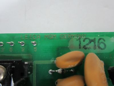 BOARD 301-372-225-007 LEICA GERMANY DMR MICROSCOPE OPTICS #A4-SA-8