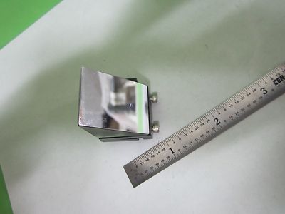 OPTICAL MICROSCOPE MOUNTED MIRROR or LASER OPTICS BIN#V3-12