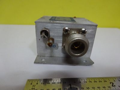 RF MICROWAVE FREQUENCY AVANTEK DCB-42 AMPLIFIER AS IS BIN#W6-04