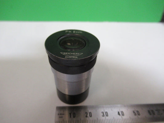 Reichert Austria 8Xm micrometer Eyepiece Microscope Part