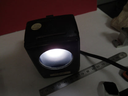 ANTIQUE BAUSCH LOMB ILLUMINATOR LAMP WORKS MICROSCOPE PART AS PICTURED T9-A-51