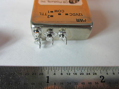 DB PRODUCTS PASADENA RF MICROWAVE COAXIAL SWITCH FREQUENCY BIN#31-30
