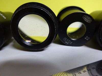 LOT MICROSCOPE EYEPIECES OCULAR OPTICS #X8-44