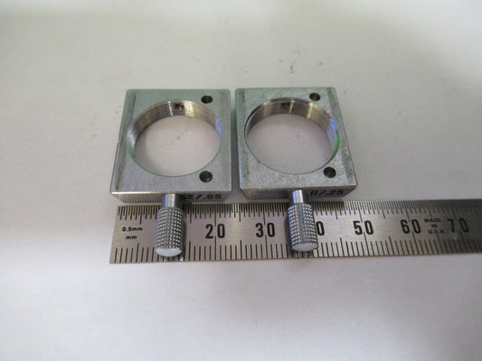 Microscope Part Reichert Austria Objective Brass Holders