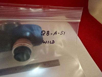 MICROSCOPE PART WILD HEERBRUGG SWISS M20 HEAD OPTICS AS IS #Q8-A-51