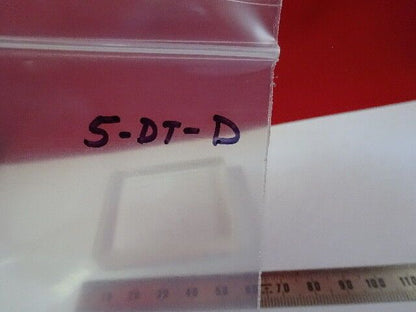 SLAB POLISHED SYNTHETIC QUARTZ SINGLE CRYSTAL HIGH PRESSURE SEED INSIDE &5-DT-D
