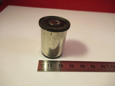 Antique Ernst Leitz Germany EYEPIECE10X Optics Microscope Part AS Pic
