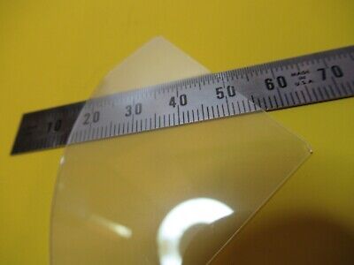 SAPPHIRE WAFER SINGLE CRYSTAL QUADRANT PIECE ALUMINUM OXIDE AS PICTURED 18-A-61