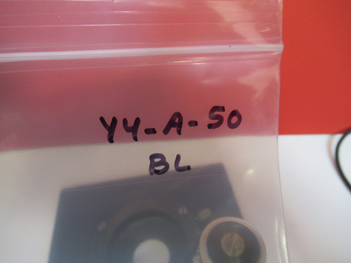 BAUSCH LOMB STAGE TABLE SPECIMEN MICROSCOPE PART AS PICTURED Y4-A-50