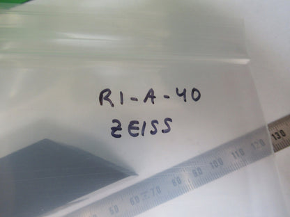 CARL ZEISS GERMANY GLASS PRISM OPTICS MICROSCOPE PART AS PICTURED &R1-A-40