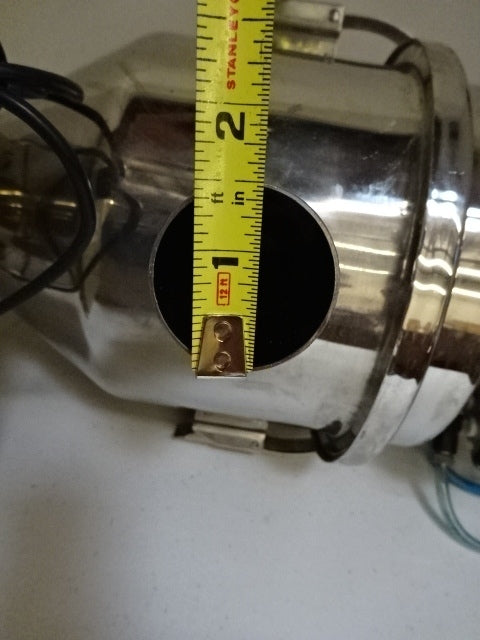 PRECIPITATOR CONICAL COLLECTOR CHEMICAL PARTICLE DUST UNTESTED ITEM AS IS #TC-1