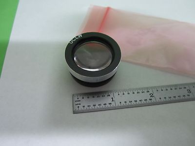 MICROSCOPE PART OLYMPUS UCLW CONVEX LENS OPTICS AS IS BIN#Q4-B-96