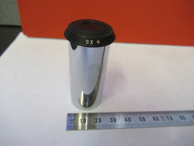 Bausch & Lomb 5X Eyepiece Lens Optics Vintage Microscope Part