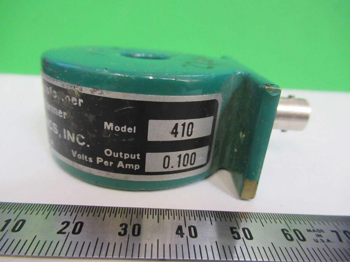PEARSON ELECTRONICS EMI PRECISION CURRENT TRANSFORMER 410 AS PICTURED 18-FT-02