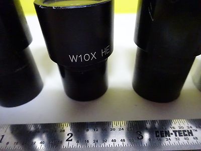 LOT MICROSCOPE EYEPIECES OCULAR OPTICS  #X8-40