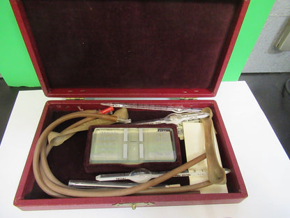 HEMACYTOMETER + NEUBAUER + PIPETTES MICROSCOPE PART AS PICTURED 18-FT-20