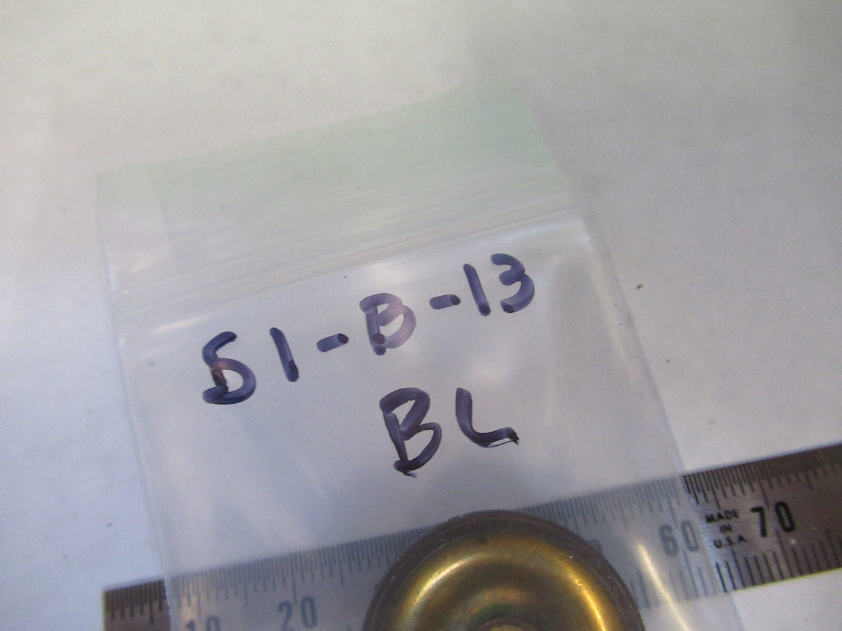 ANTIQUE BAUSCH LOMB MINI KNOBS BRASS MICROSCOPE PART AS PICTURED S1-B-13