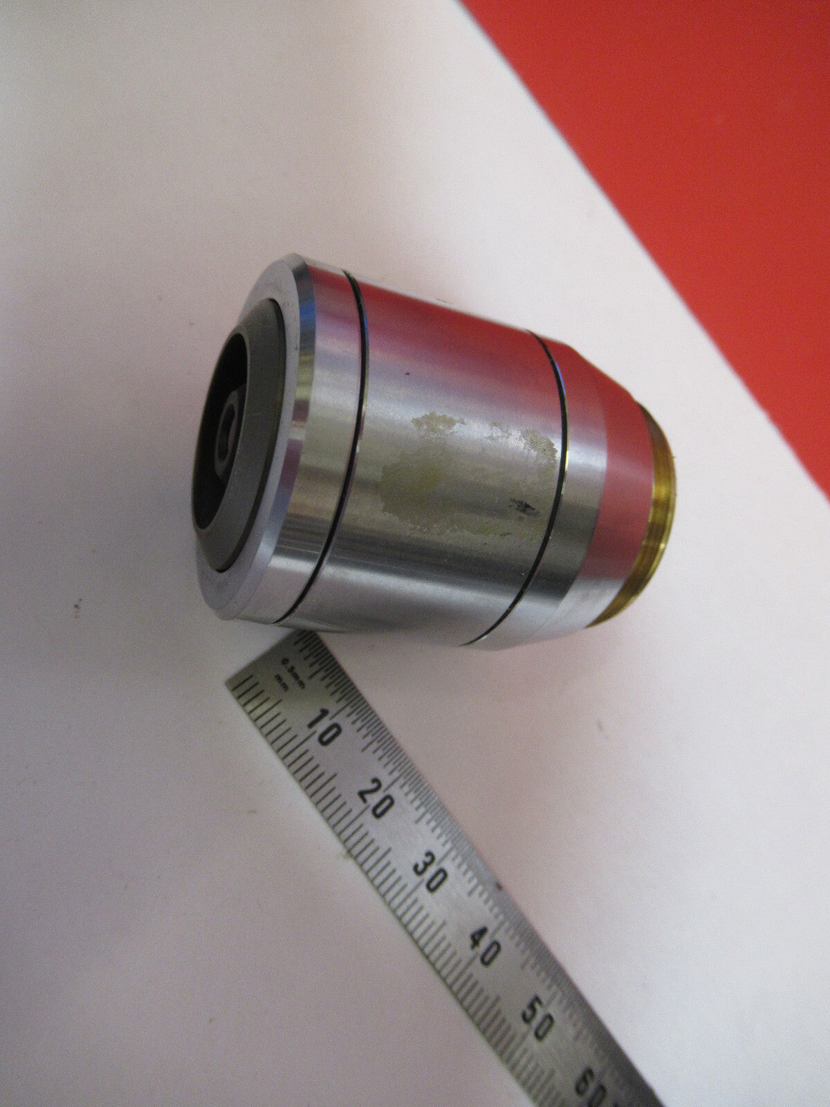 MICROSCOPE PART REICHERT POLYVAR OBJECTIVE DIC IK FLUOR 10X OPTICS Y5-A-27