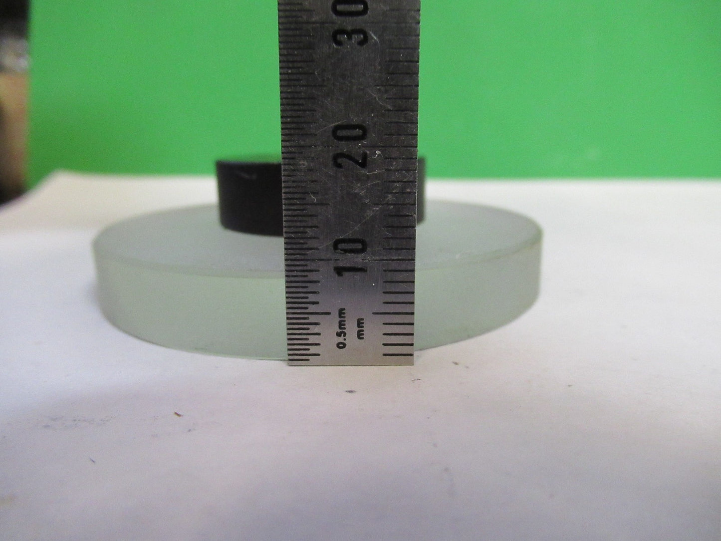 AUS JENA GERMANY MOUNTED MIRROR OPTICS MICROSCOPE PART AS PICTURED T2-A-45