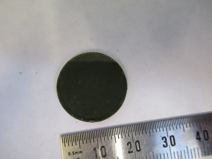 OPTICAL POL POLARIZER GLASS FILTER MICROSCOPE PART OPTICS AS PICTURED S1-B-18