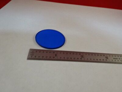 MIKROSKOPTEIL WILD SWISS BLUE GLAS FILTER ILLUMINATOR OPTICS AS IS B#C5-H-26