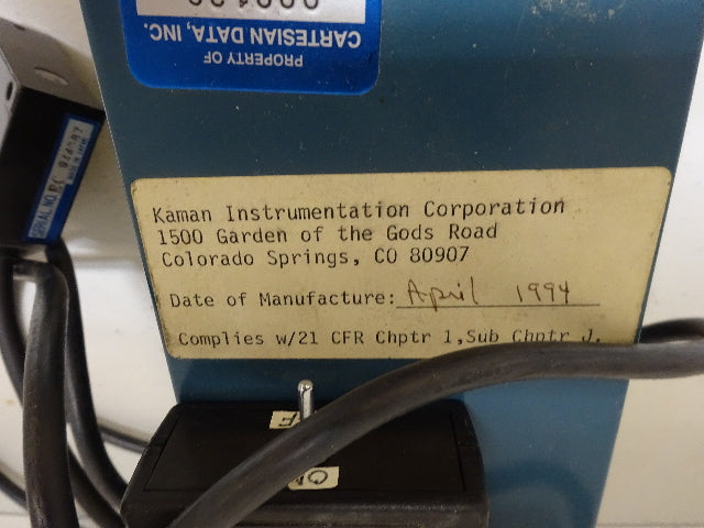 FÜR TEILE KAMAN INSTRUMENTATION SENSOR + CONDITIONER SUPPLY AS IS #TB-4