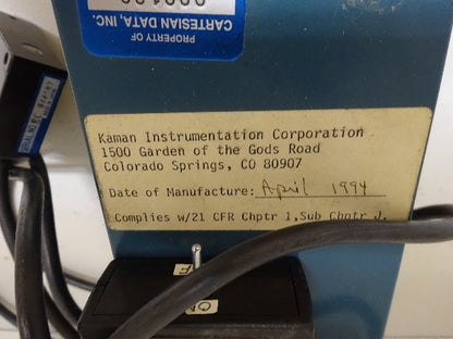 FÜR TEILE KAMAN INSTRUMENTATION SENSOR + CONDITIONER SUPPLY AS IS #TB-4