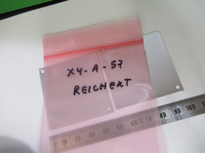REICHERT AUSTRIA STAGE PLATES POLARIZATION MICROSCOPE AS PICTURED X4-A-57