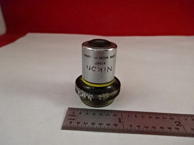 Microscope Part Objective Nikon M10X Optics AS IS