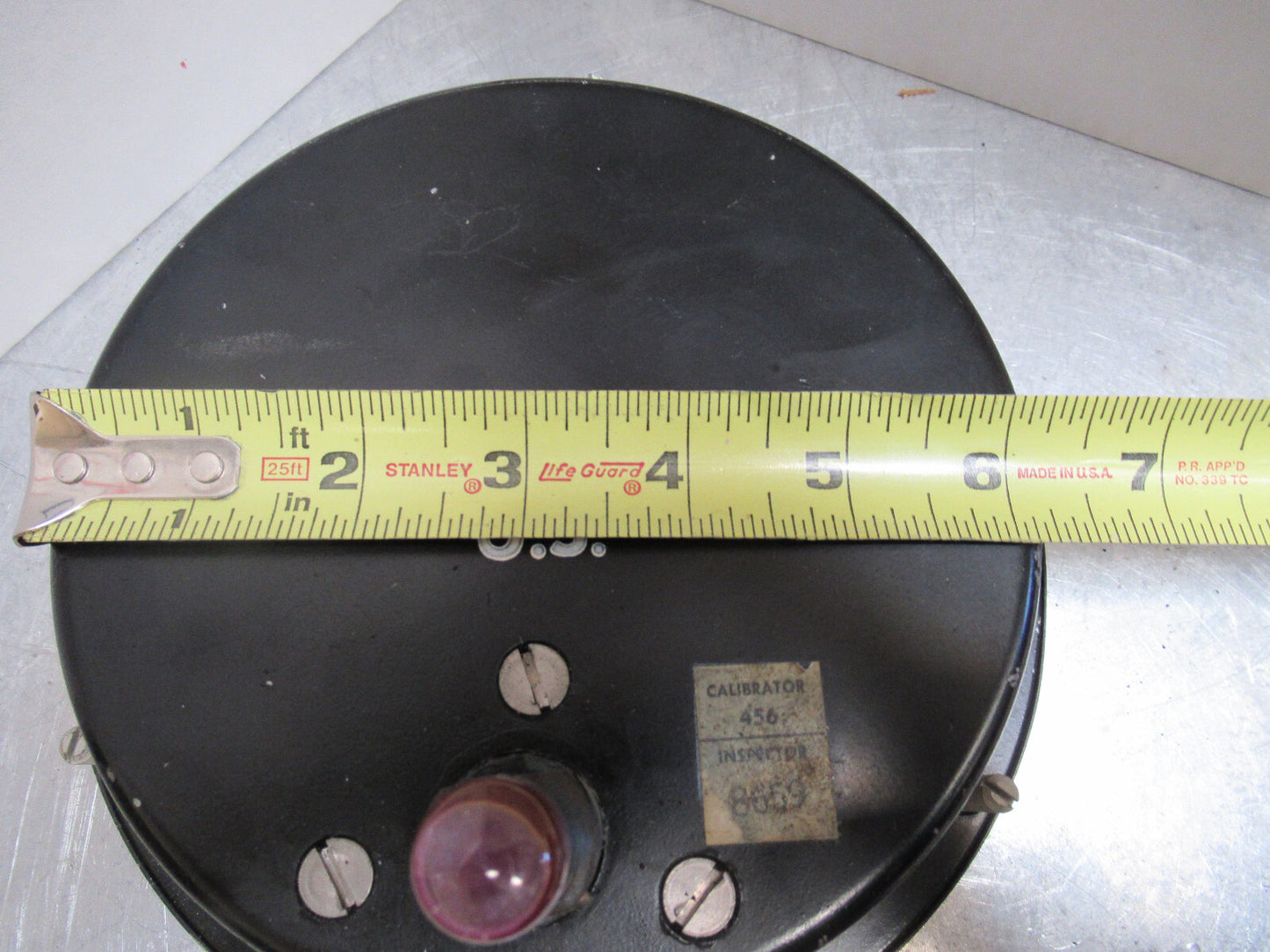 Huge Duragauge Manometer Pressure 600 Psi or Vacuum