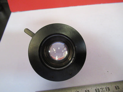 TIYODA JAPAN CONDENSER + IRIS OPTICS MICROSCOPE PART AS PICTURED F8-A-93