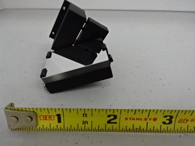 MICROSCOPE PART LEICA REICHERT POLYVAR MIRROR OPTICS AS IS AJ-15