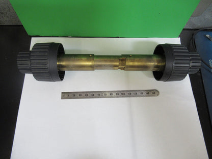 LEICA GERMANY DMRB SET OF KNOBS BRASS GEAR MICROSCOPE PART AS PICTURED 80-B-28