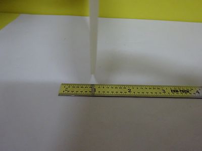 MICROSCOPE PART LARGE DIFFUSER GLASS SPECIMEN TABLE OPTICS AS IS BIN#X6-04